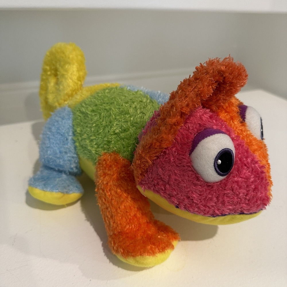 Kohls Cares LEO LIONNI Chameleon Rainbow Lizard Plush 12 Inch A Color of His Own